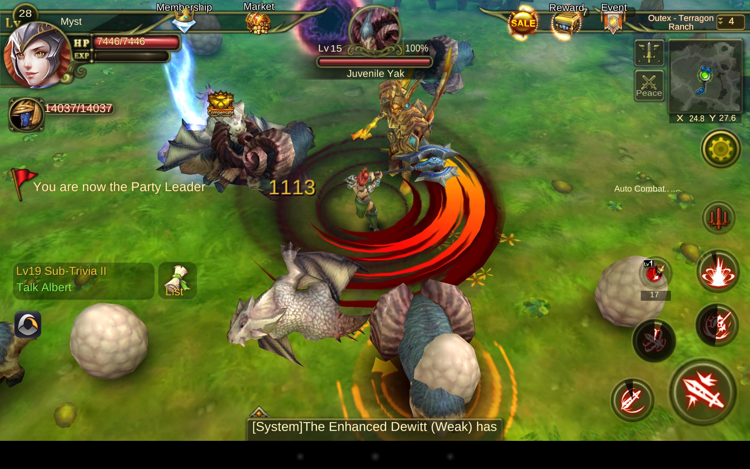 Dawn of the immortals game mmorpg game